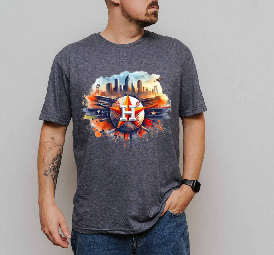 Astros w/ H-Town skyline