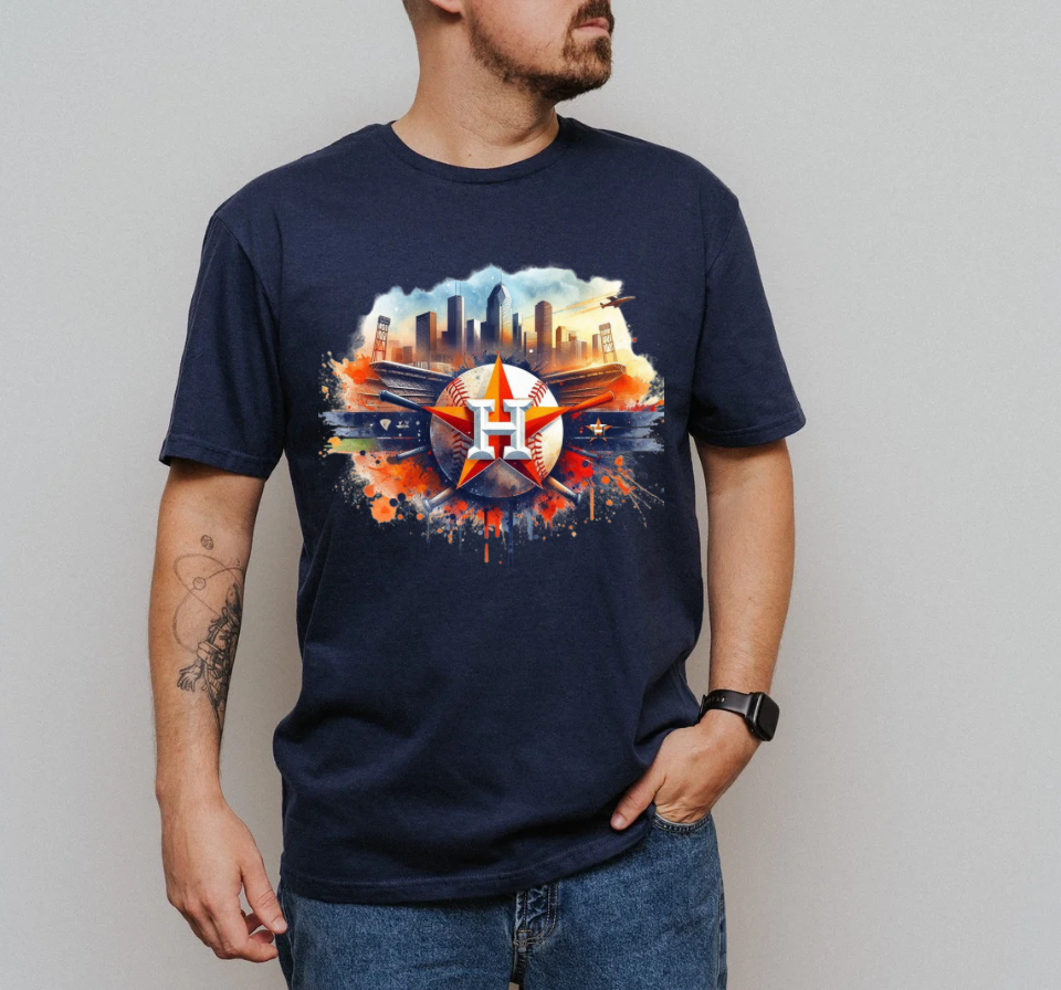 Astros w/ H-Town skyline