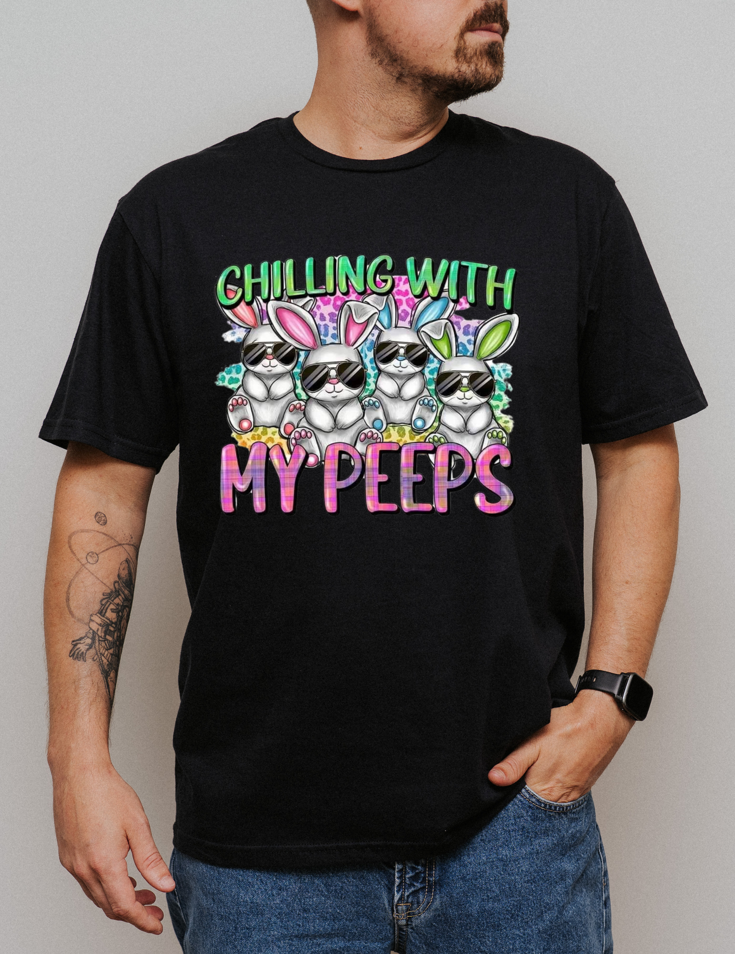 Chilling with my peeps