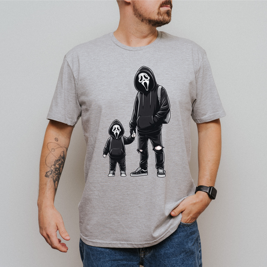 Ghostface and child